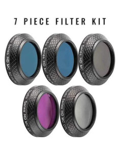 Kit de Filtros para Drones Ultimaxx 7 Piezas DJI Mavic 2