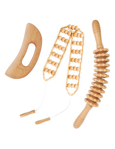 Kit 3 Herramientas de Masaje Dukucr para Drenaje Linfático