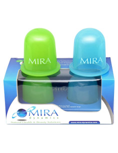 Tazas de Masaje Mira - Set de 2 Silicona Anticelulitis