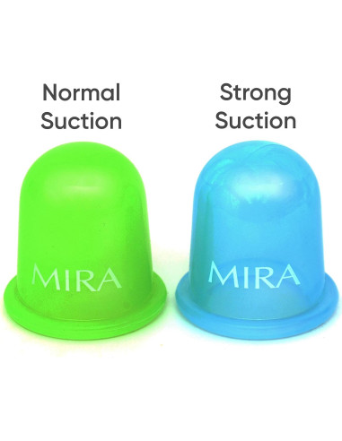 Tazas de Masaje Mira - Set de 2 Silicona Anticelulitis