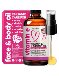 Aceite de Vitamina E Orgánico Selfwise 120ml Hidratante Piel