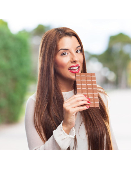 Moldes de Chocolate Silicona CLUEWR 4 Piezas Antiadherentes