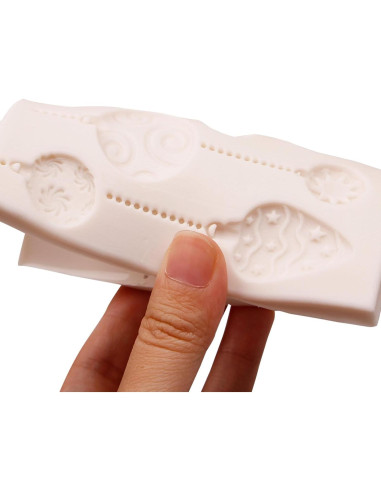 Molde de Silicona Globo Aerostático Navidad WK-29 10.5cm