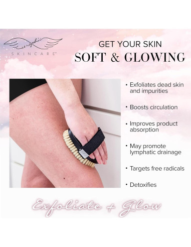 Cepillo Corporal Exfoliante Seraphic Skincare - Piel Suave