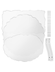 Juego de Moldes de Silicona Hoolerry para Resina - 5 Piezas