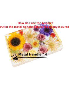 Molde de Bandeja de Silicona Rectangular 34.3x24.1cm JEYUQAXY 2