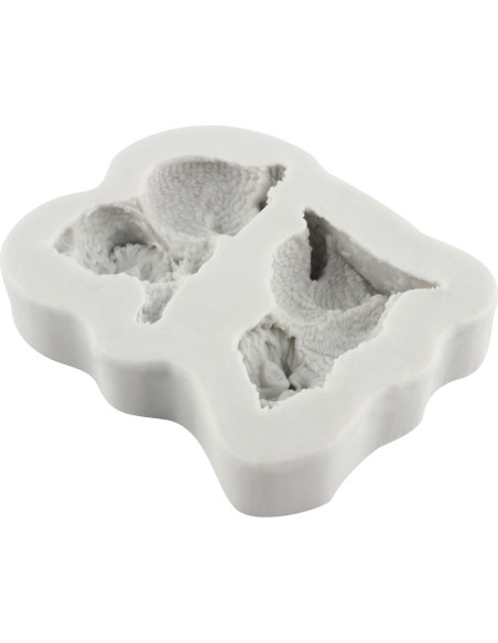 Molde de Silicona para Fondant de Gato QDMOLDS 1Pcs 6x7cm