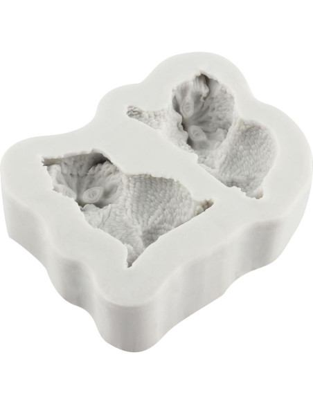 Molde de Silicona para Fondant de Gato QDMOLDS 1Pcs 6x7cm