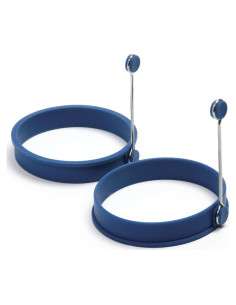 Anillos de Silicona para Panqueques Norpro 10cm 2 Piezas Azul