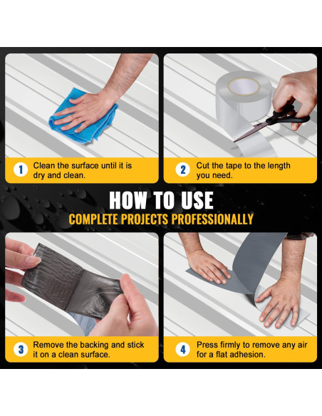 Cinta Butílica de Aluminio VIVIDA 5 cm x 6 m - Impermeable