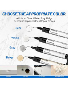 Kit de Reparación de Encimeras XUDOAI 10.4ml Curado Rápido 2