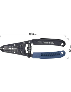 Destripador de Cables Vessel 3500E-5 con Cortador de Tornillos 2