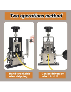 Desforradora Manual de Cables Ezebesta 1-20 mm Portátil 2