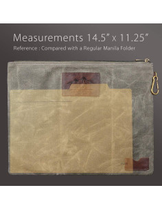 Portafolio Grande Diodrio UP1CV-LG-OG Resistente al Agua 2