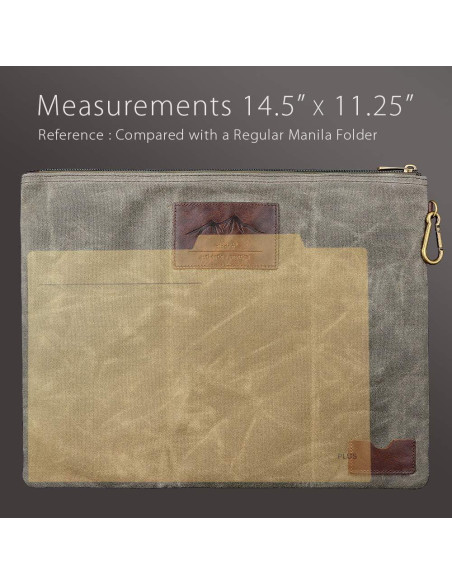 Portafolio Grande Diodrio UP1CV-LG-OG Resistente al Agua