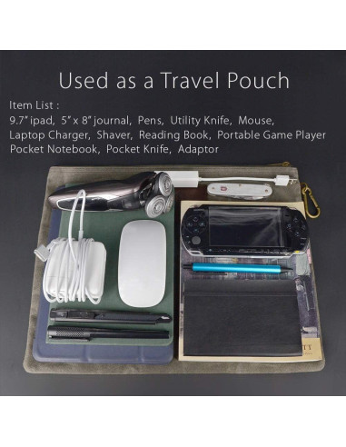 Portafolio Grande Diodrio UP1CV-LG-OG Resistente al Agua