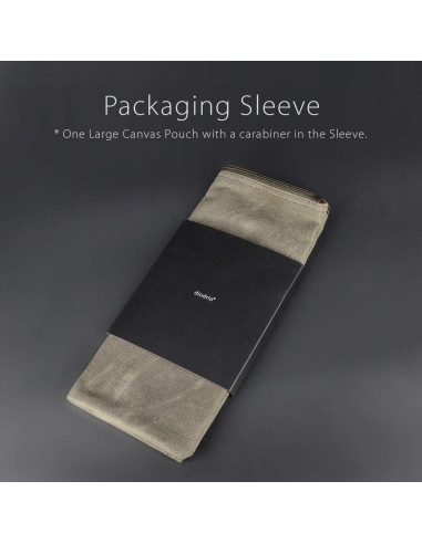 Portafolio Grande Diodrio UP1CV-LG-OG Resistente al Agua