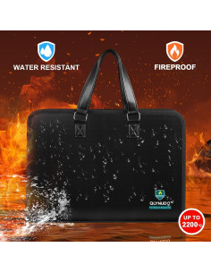Organizador de Documentos a Prueba de Fuego QLYNUDO A4 13 Bolsillos 2