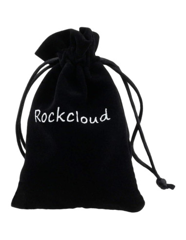 Juego de Runas de Cristal Sanador Rockcloud - 5 Pcs Amatista