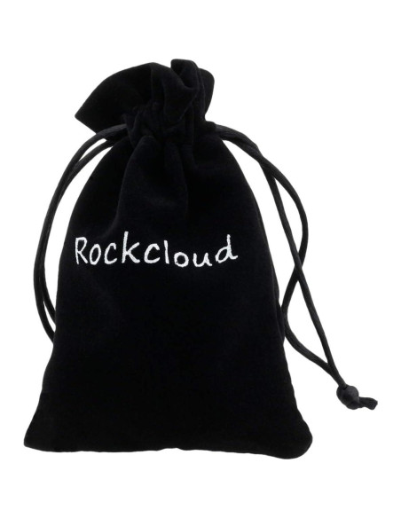 Juego de Runas de Cristal Sanador Rockcloud - 5 Pcs Amatista