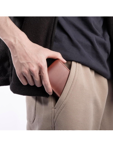 Funda de Reloj de Cuero KOSMCCO Marrón Portátil Vintage