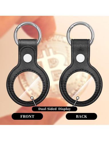 Llave de Monedas ForFine Doble Cara Cuero Premium 40 mm