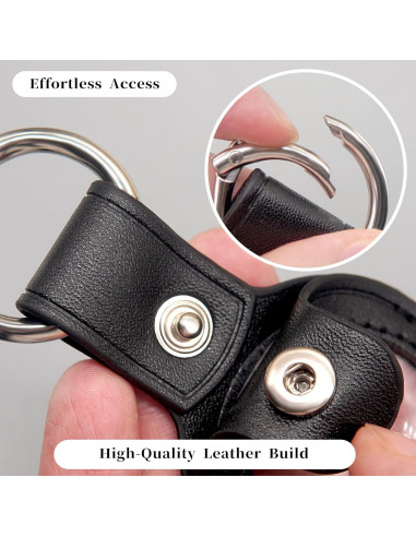 Llave de Monedas ForFine Doble Cara Cuero Premium 40 mm