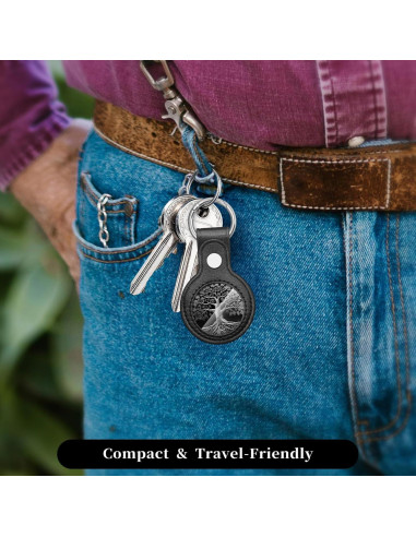 Llave de Monedas ForFine Doble Cara Cuero Premium 40 mm