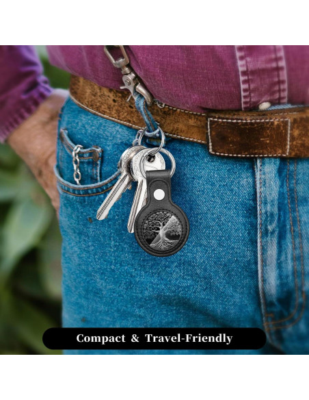 Llave de Monedas ForFine Doble Cara Cuero Premium 40 mm