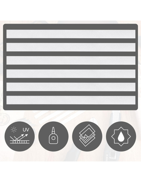 Cinta Reflectante Tacómetro Sinmoe 20 Piezas 10x200mm