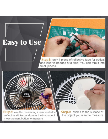 Cinta Reflectante Tacómetro Sinmoe 20 Piezas 10x200mm