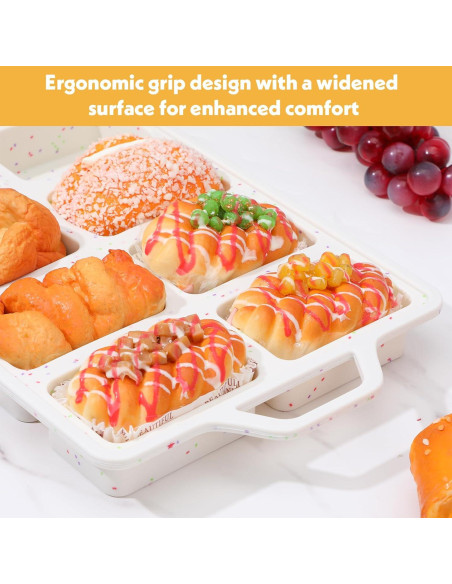 Molde de Silicona Antiadherente Meyeyaia 2 Pcs 8 Cavidades