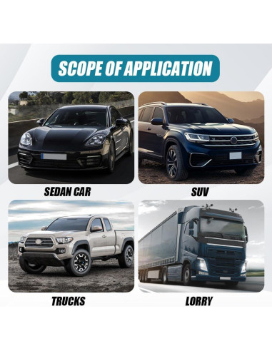 Kit de Reparación de Techo de Coche Kutyun - 24 Botones y Herramientas