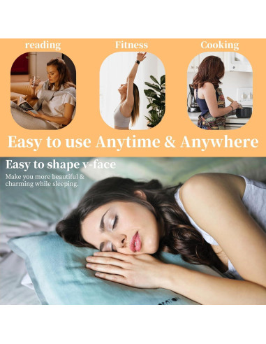 Mascarilla V-Line TOSOUATOP Rosa Reutilizable Efecto Elevador