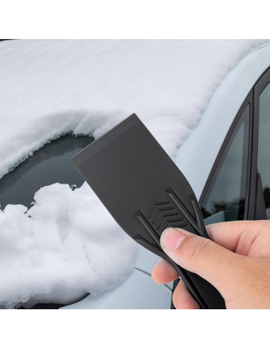 6 Cuchillos de Masilla Plásticos Gosknor 17.8x5cm Negro