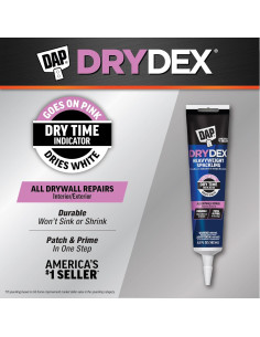 Masilla DAP DryDex 155g con Indicador de Secado Rosa/Blanco 2