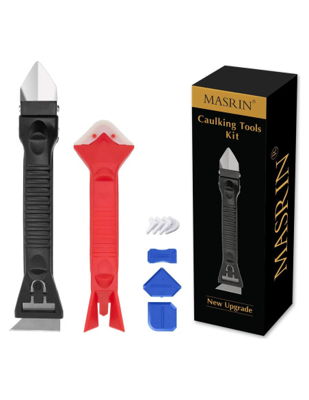 Kit de Herramientas de Sellado MASRIN - 10 Piezas, Acero Inoxidable