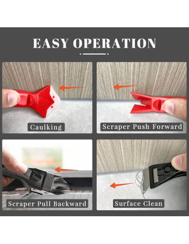 Kit de Herramientas de Sellado MASRIN - 10 Piezas, Acero Inoxidable