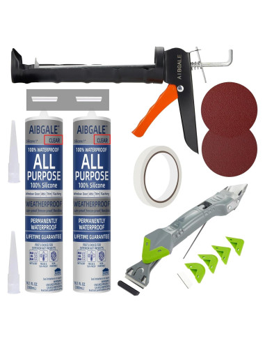 Kit de Sellado AIBGALE con 2 Selladores de Silicona 20 oz