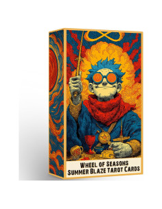 Baraja de Tarot Sishui Verano Brillante 80 Cartas con Guía