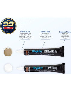 Kit de Reparación MagicEzy para Baños y Lavabos - Beige y Blanco 2