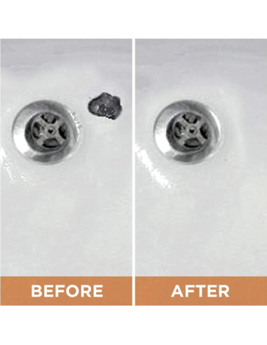 Kit de Reparación MagicEzy para Baños y Lavabos - Beige y Blanco