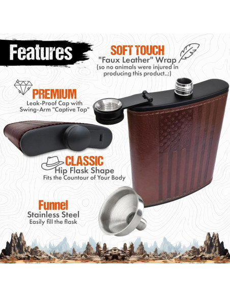 Frasco de Licor de Acero Inoxidable 240ml - Future Hydrate