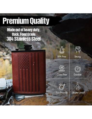 Frasco de Licor de Acero Inoxidable 240ml - Future Hydrate