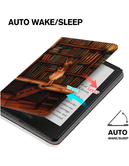 Funda Ayotu para Kindle Paperwhite 2021 - Auto Despertar, PU