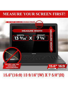 Filtro de Pantalla de Privacidad Magnético ACONETMAX 15.6" 2