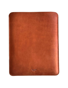 Funda de Cuero Genuino Aarte para MacBook 13" Vertical Cognaq