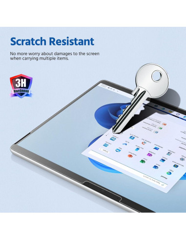 MoKo Paquete de 2 Protectores de Pantalla 13" para Surface Pro