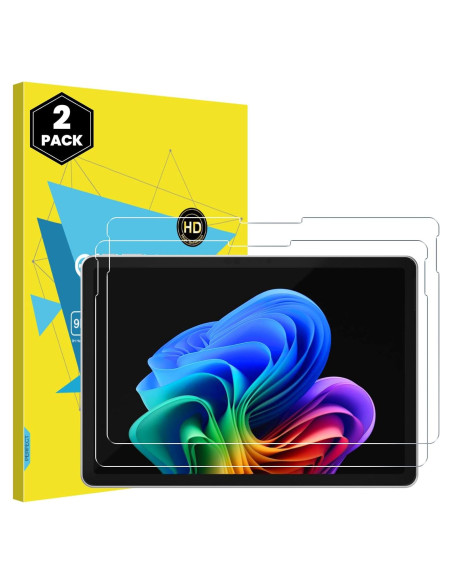 Protector de Pantalla MoKo 2 Paquete Vidrio Templado 12" Surface Pro 2025
