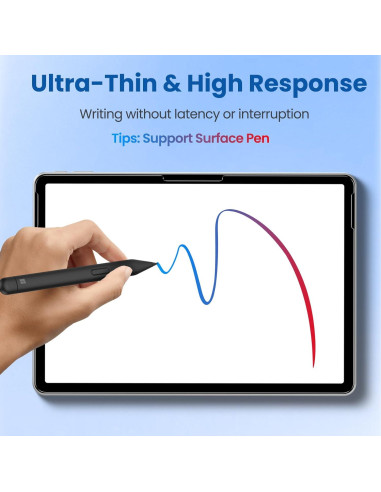 Protector de Pantalla MoKo 2 Paquete Vidrio Templado 12" Surface Pro 2025